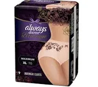 Always Discreet Boutique Maximum Incontinence Underwear