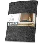 Zulay Kitchen Under Sink Mat - 24"x30" Slip-Resistant, Charcoal