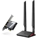 TP-Link Archer TBE550E BE9300 Tri-Band Wi-Fi 7 Bluetooth 5.4 PCIe Adapter