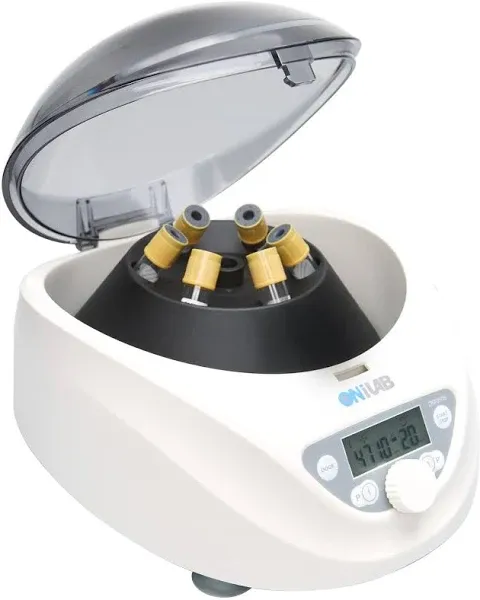 NORJIN PRP Lab Benchtop Centrifuge Machine 6x15mL/10mL/7m<wbr/>L/1.5-5mL, Low Speed...