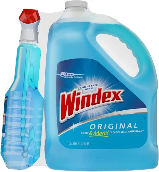 Windex Glass Cleaner Plus Refill