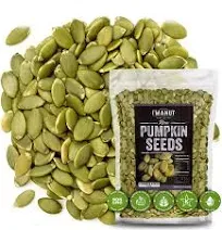 Raw Pumpkin Seeds (Papitas) 32 oz (2 lb) | No Preservatives | Batch Tested Gluten & Peanut Free | Non-GMO | NO PPO | 100% Natural | Resealable Bag | BULK Size | Healthy | Premium Grade