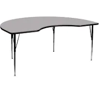 Flash Furniture 48''W x Kidney Laminate Activity Table