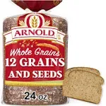 Arnold Whole 12 Grains & Seeds Bread (24 oz)