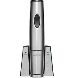 Waring Commercial WWO120 Portable Electric Wine Bottle Opener with Recharging Station,Silver