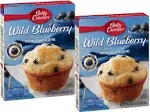 Betty Crocker Wild Blueberry Muffin & Quick Bread Mix, 16.9 oz 2 Pack