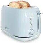 2 Slice Toaster Retro Stainless Steel Toaster with Bagel, Cancel, Defrost Functi