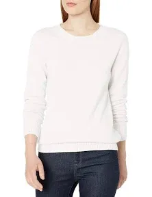 Amazon Essentials Women's 100% Cotton Crewneck Sweater (Available in Plus Size)