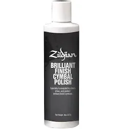 Zildjian Brilliant Finish 8oz Cymbal Cleaning Polish P1300 Clean Protect