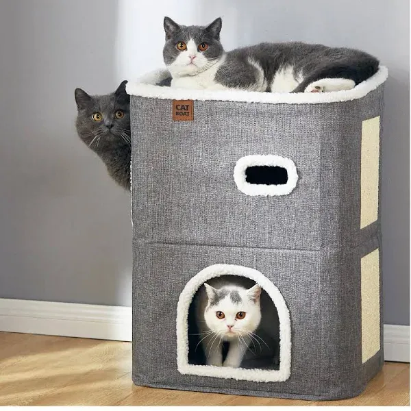 Catboat 2-Storey Cat House