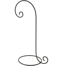 Bard&#039;s Wrought Iron Black Ornament stand, 18&#034; H x 7.5&#034; W x 10.25&#034; D 1