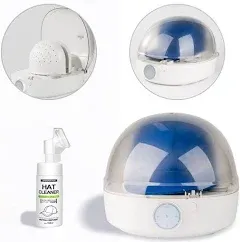 Automatic Hat Cleaner and Dryer Steam &amp; Air Cleaning Cap Reshaping All Hat Types