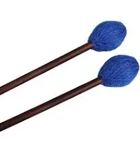 Marimba Mallets Wood Handle Yarn Head (Soft)