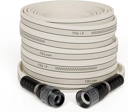 FITT Marine & RV Hose, 1/2" 50ft Salt Air and Water Resistant Hose for Use with Boats and RVs