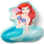 Disney The Little Mermaid Pastel Ariel Cloud Pal Pillow, 23 inches