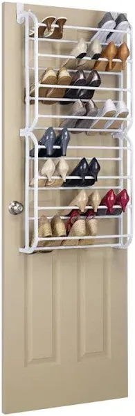 Whitmor 24 Pair Over the Door Shoe Rack