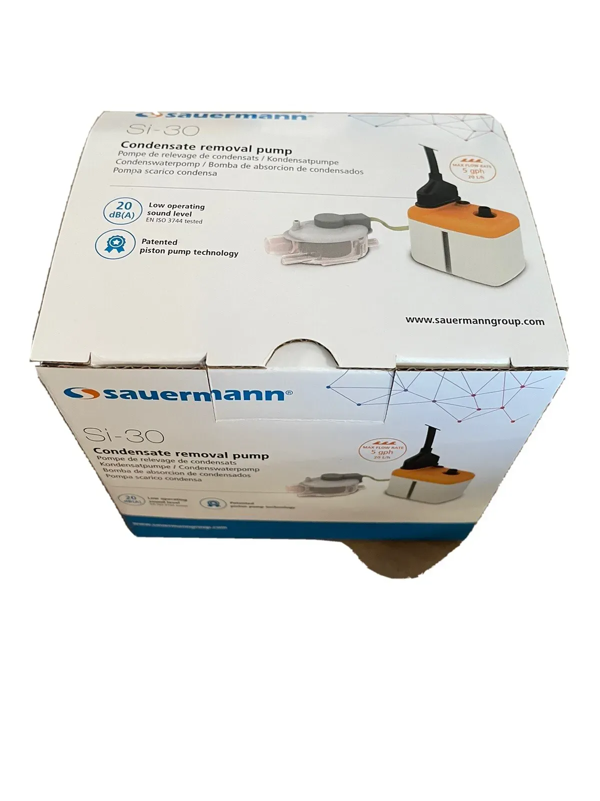 Sauermann Si-30 230V Condensate Removal Pump