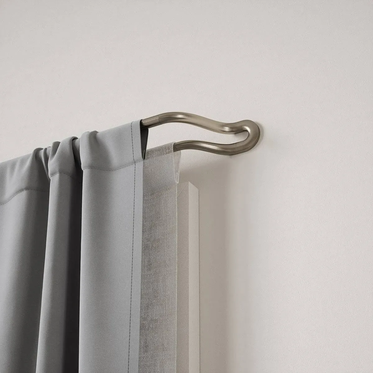 Umbra Midnight Expandable Double Blackout Curtain Rod