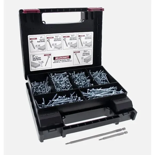 Milescraft Pocket Screw Kit, 700 Pc. 5200