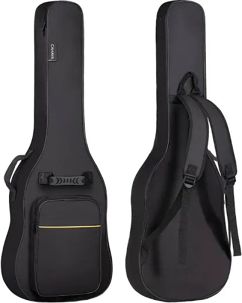 CAHAYA  Guitar Bag Gig Bag Padding Backpack Padded Soft Guitar Case