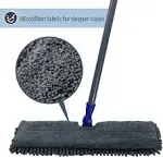 MASTERTOP Two Sided Dust Mop Floor Cleaning System