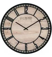 La Crosse Clock Co. 11.5 In. Barrow Wall Clock