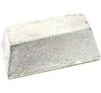 MS MetalShipper Pewter Ingot