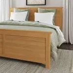 Homestyles Oak Park 3-Piece Wood King Bedroom Sets with 2 Nightstand in Brown