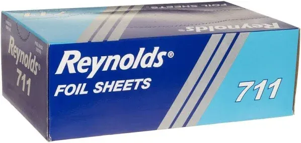 Reynolds Wrap Interfolded Aluminum Foil Sheets, 12 x 10.75, Silver, 500/Box