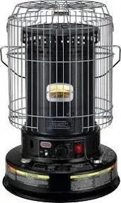 Dyna-Glo WK95C8C 23,800 BTU Indoor Kerosene Convection Heater, Black