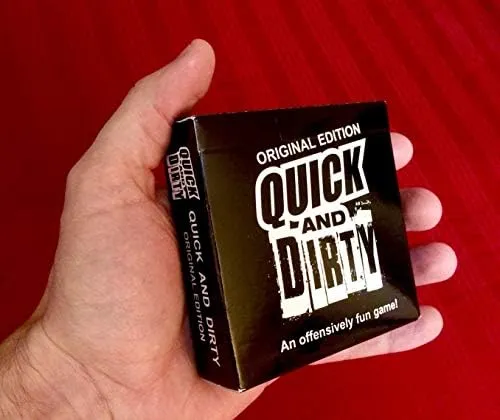 Quick and Dirty An Offensively Fun Game! Funny Social Comedy Game