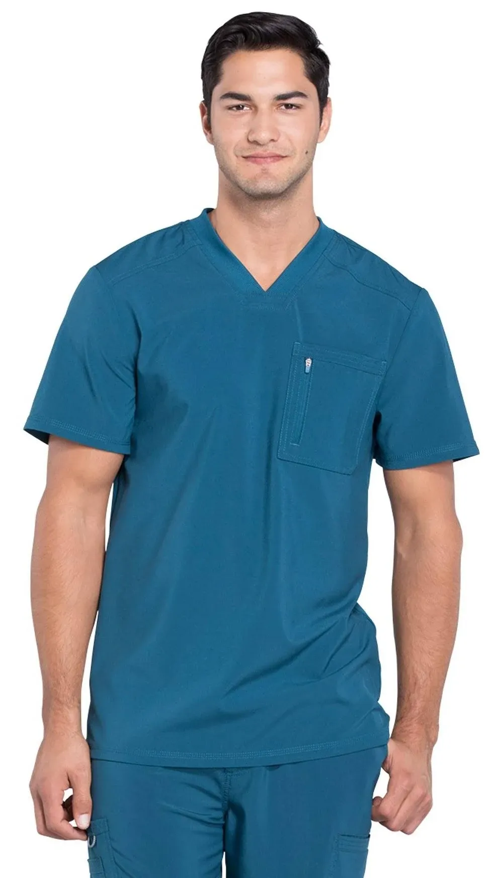 Infinity Men's V-Neck Scrub Top