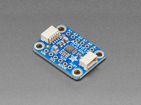 Adafruit ADS1015 12-bit 4 Channel Programmable Gain Amplifier