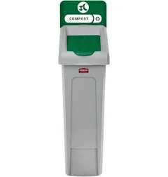 Rubbermaid Slim Jim Recycling Station