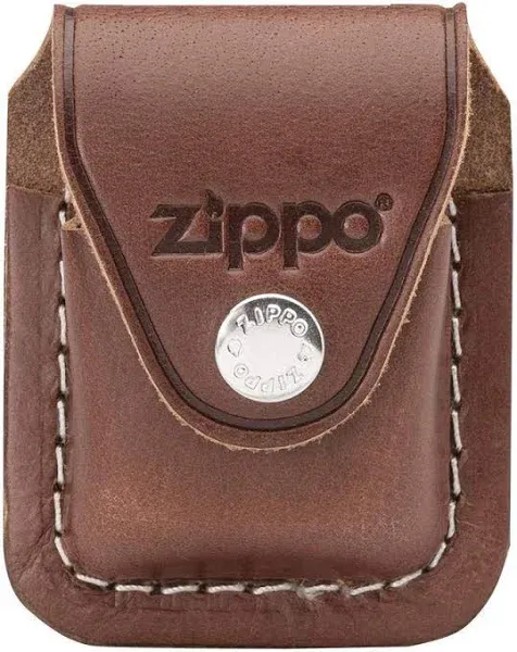 Zippo Lighter Pouch with Loop, Brown