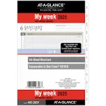 AT-A-GLANCE 2-Page-Per-Week Planner Refills (2025)