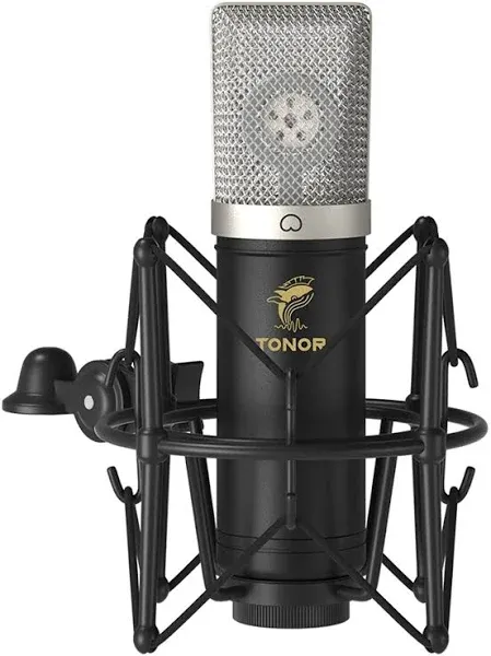 Condenser Microphone 192kHz/24Bit, USB Cardioid Computer Mic Kit with Upgrade...