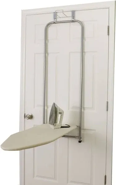 Household Essentials Matte Black Over The Door Ironing Board