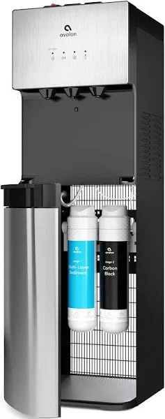 Self-Cleaning Bottleless Water Cooler Dispenser, 3 Temp Settings