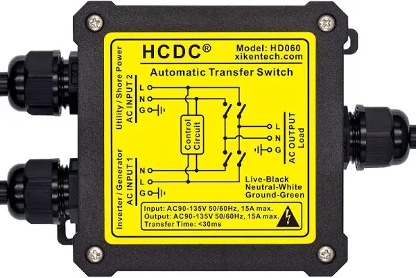 HCDC AC120V Automatic Transfer Switch