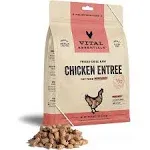 Vital Essentials Freeze-Dried Chicken Entree Cat Food Mini Nibs 8 oz