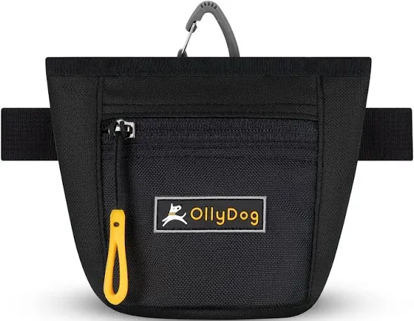 New OllyDog Goodie Treat Bag Hands-free Training Pouch Peach Recycled Dog