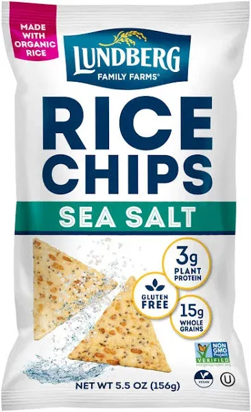 Lundberg Rice Chips Sea Salt