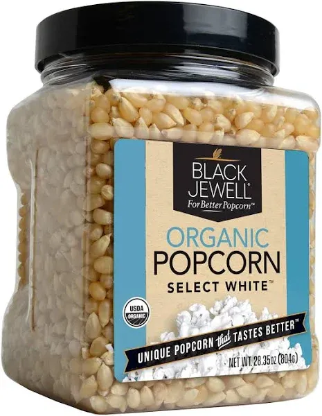 Black Jewell Organic Popcorn Kernels