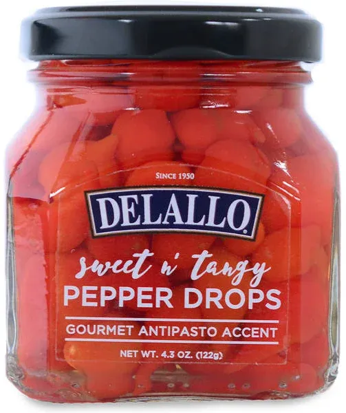 DeLallo Pepper Sweet Tangy Drops