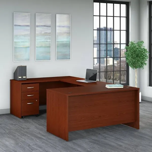 Bush Business Furniture Series C U Shaped Desk