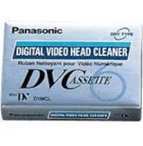 Panasonic Mini DV Dry Type Digital Video Head Cleaner AY-DVMCLA