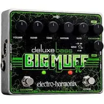 Electro-Harmonix Deluxe Bass Big Muff Distortion Bass Effect Pedal