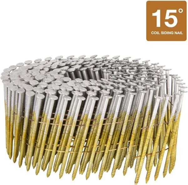 Metabo HPT Siding Nails 1-3/4-in 16-Gauge Stainless Steel Ring Shank 900 Count