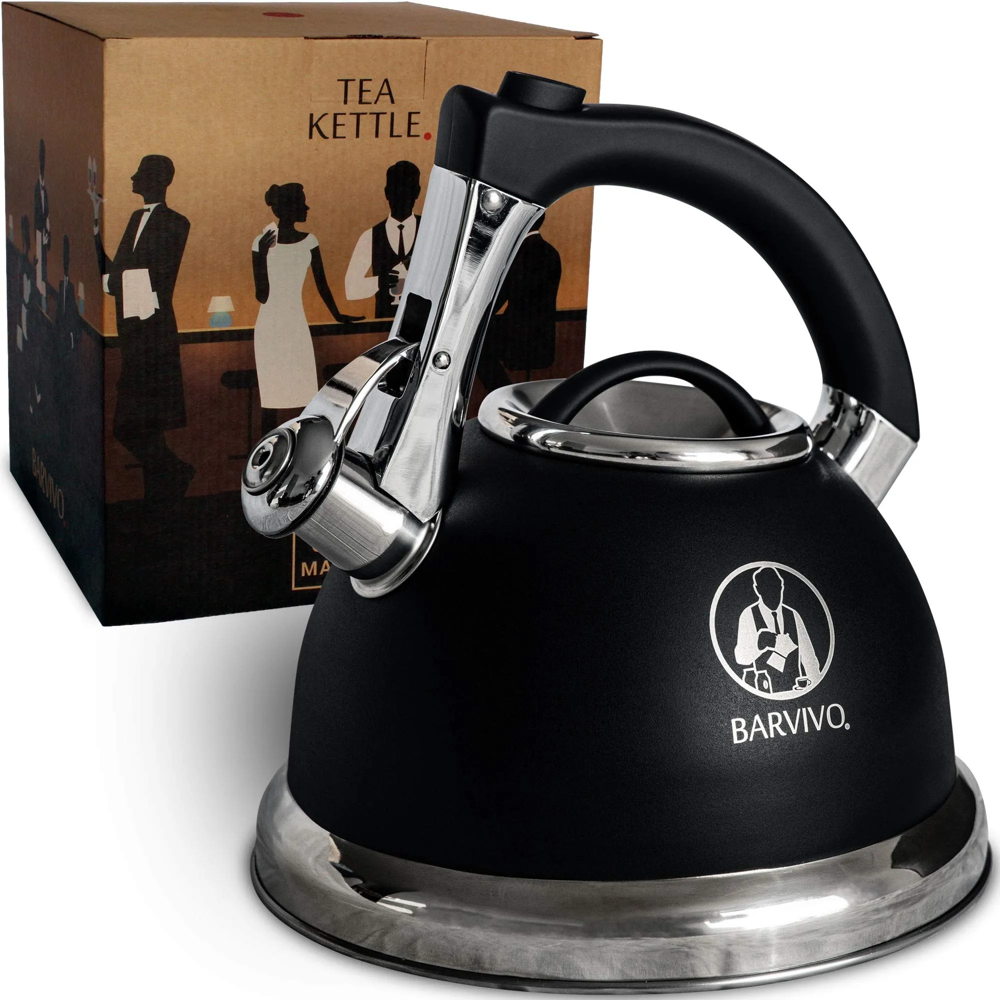 Whistling Tea Kettle - 3 Quart Large Size